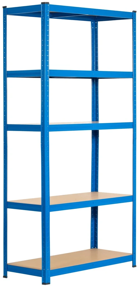 Extralink metalinė sandėliavimo lentyna, 180x90x40, mėlyna