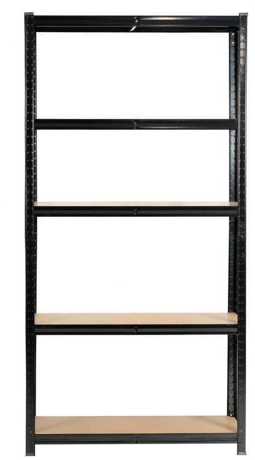 Extralink Lentyna metalinis sandėlis 180x90x40 juoda