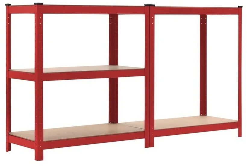 Extralink Lentyna magazynowy metalowy 180x90x40 raudona