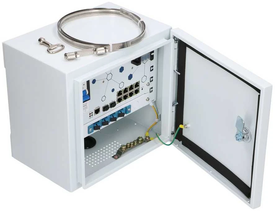 Šakotuvas Extralink EX.32794 tinklo komutatorius Valdomas L2 Gigabit Ethernet (10/100/1000) Maitinimas per Eternetą (PoE) Balta
