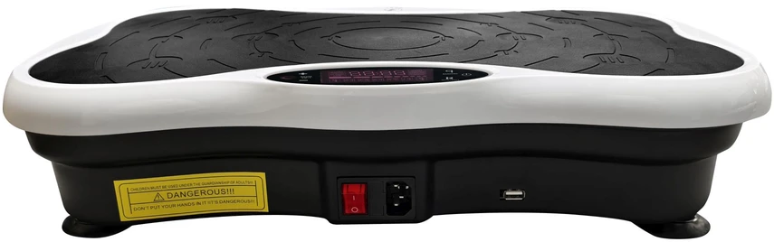 Extralink „Moonwalk Spin Move“ vibracijos platforma fitneso pratimams 200 W balta