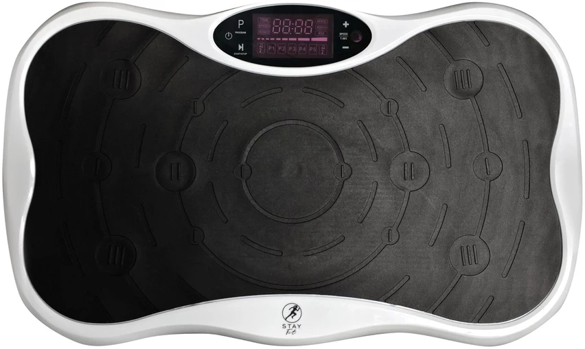 Extralink „Moonwalk Spin Move“ vibracijos platforma fitneso pratimams 200 W balta