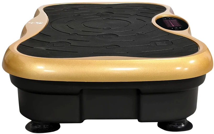Extralink Moonwalk Spin Move Platofrma Wibracyjna do Ćwiczeń Fitness 200W auksinė