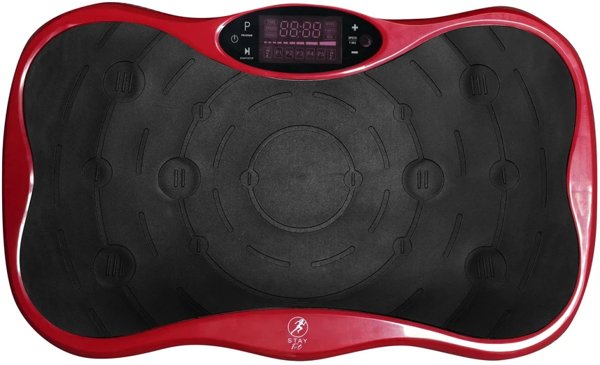 Extralink Moonwalk Spin Move vibracinė platforma fitneso pratyboms 200 W raudona