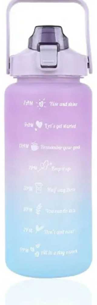 Gertuvė Extralink Motivational Bottle, Vanduo Bottle, 2000ml, Violetinė-Mėlyna, BUT-992