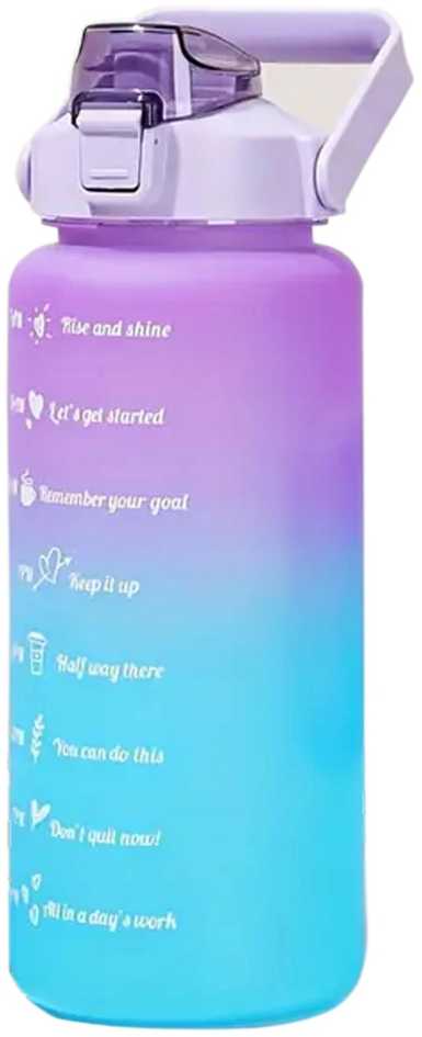 Gertuvė Extralink Motivational Bottle, Vanduo Bottle, 2000ml, Violetinė-Mėlyna, BUT-992