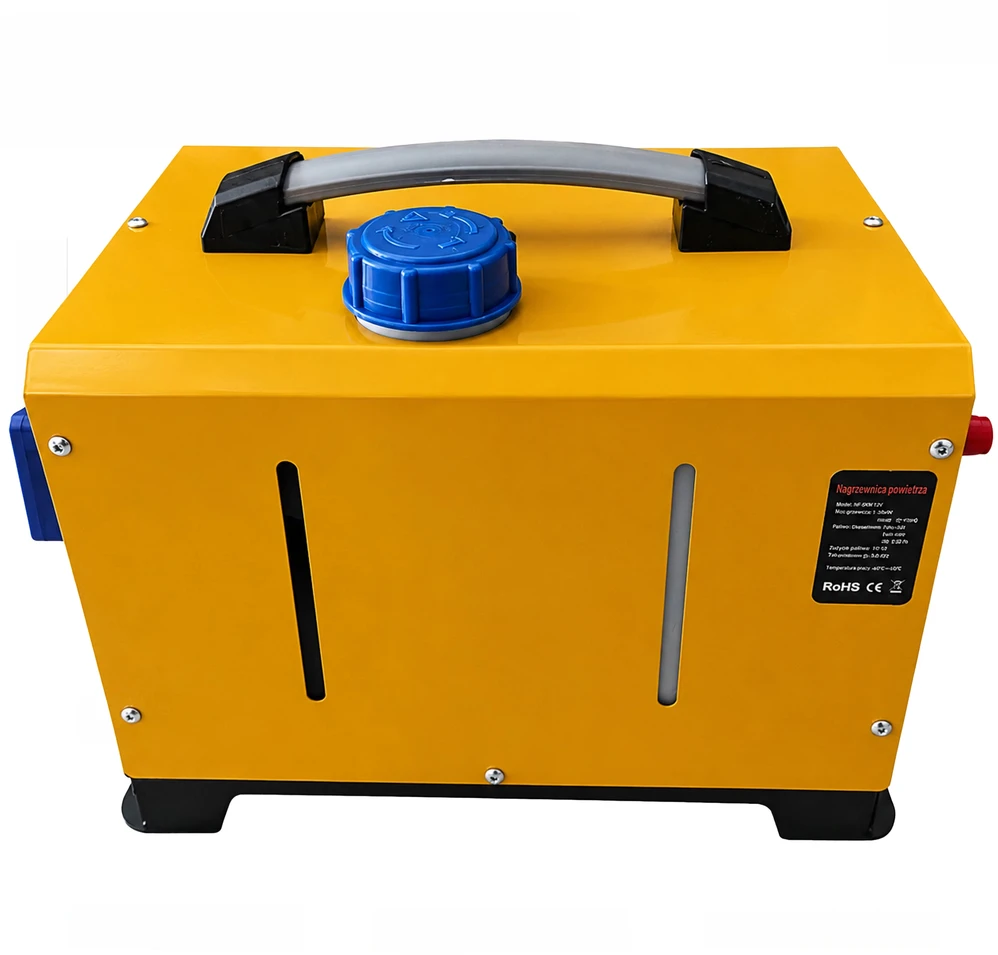 Extralink | Nagrzewnica Spalinowa | Dmuchawa Olejowa WEBASTO 8kW 12/24V Bluetooth