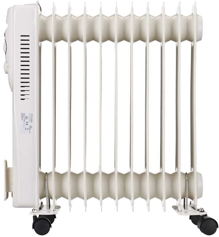 Extralink NY-25W1 | Elektrinis alyvos radiatorius | 2500 W, 11 briaunų