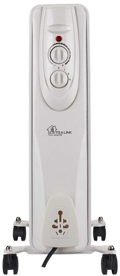 Extralink NY-25W1 | Elektrinis alyvos radiatorius | 2500 W, 11 briaunų