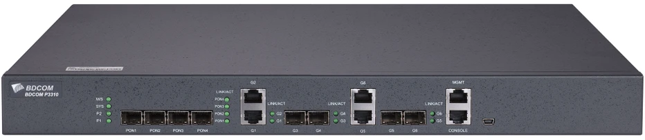 Extralink OLT BDCOM P3310D EPON, 4GE