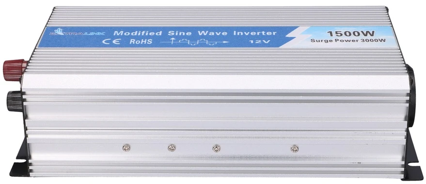 Extralink OPIM-1500W | Įtampos keitiklis | automobilinis 12 V, 1500 W modifikuotas sinusas