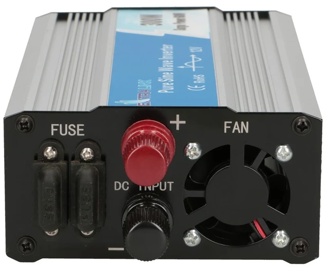 EXTRALINK automobilio įtampos keitiklis 12V-230V 300W grynas sinusas OPIP-300W