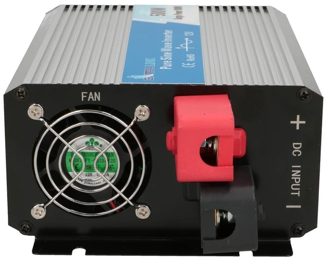 EXTRALINK automobilio įtampos keitiklis 12V-230V 500W grynas sinusas OPIP-500W