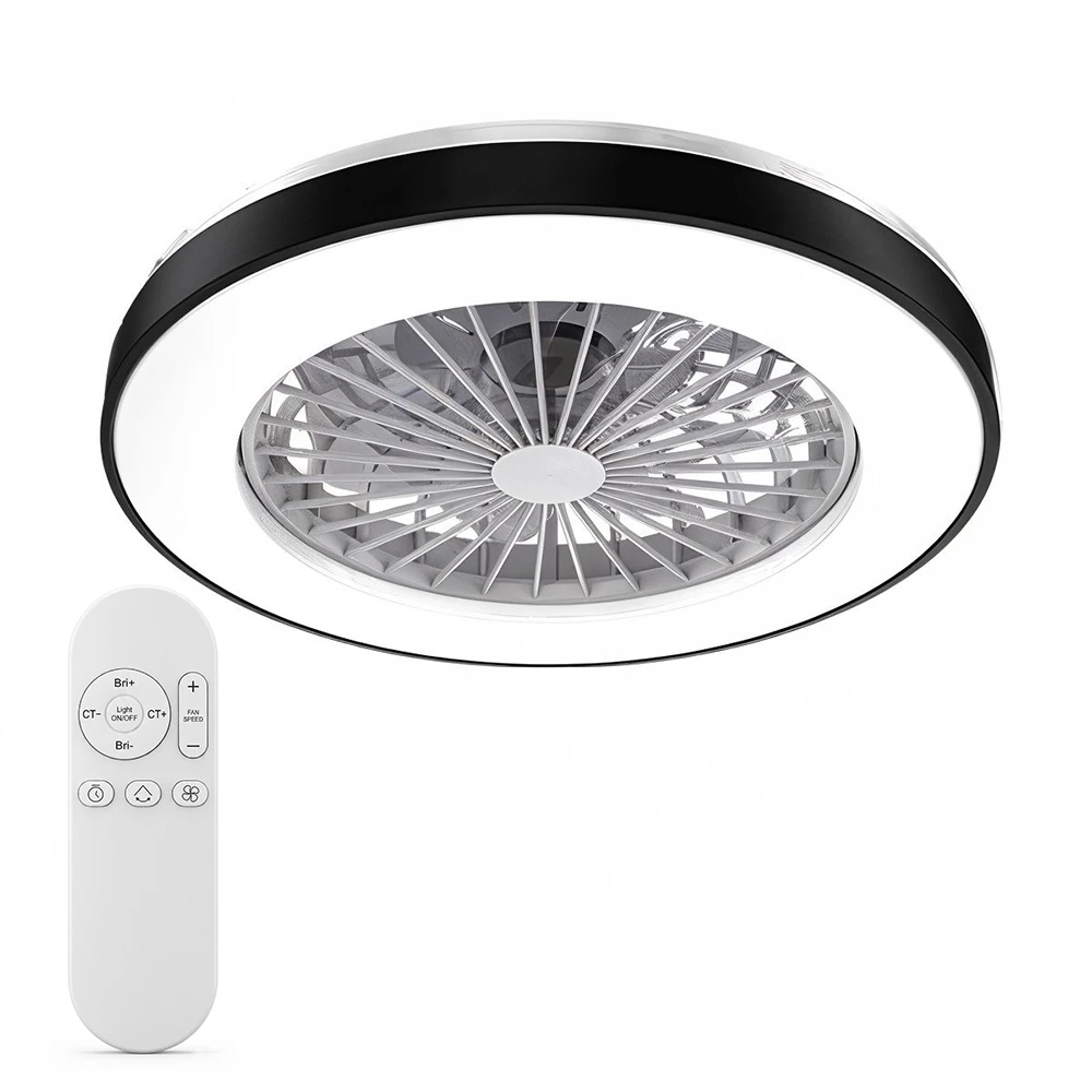Ventiliatorius Extralink Orbit Ring 20 Smart WiFi, ceiling fan, baltas, app, 50,8cm