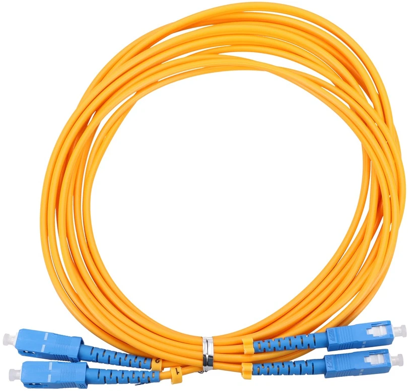 Extralink OPTIX Šviesolaidinis jungiamasis laidas SM SC/UPC-SC/UPC DUPLEX 1m