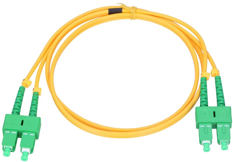 Extralink OPTIX ŠVIESOLAIDIO KOMUTACINIS LAIDAS SM 5M DUPLEX 9/125, SC / APC-SC / APC 3MM