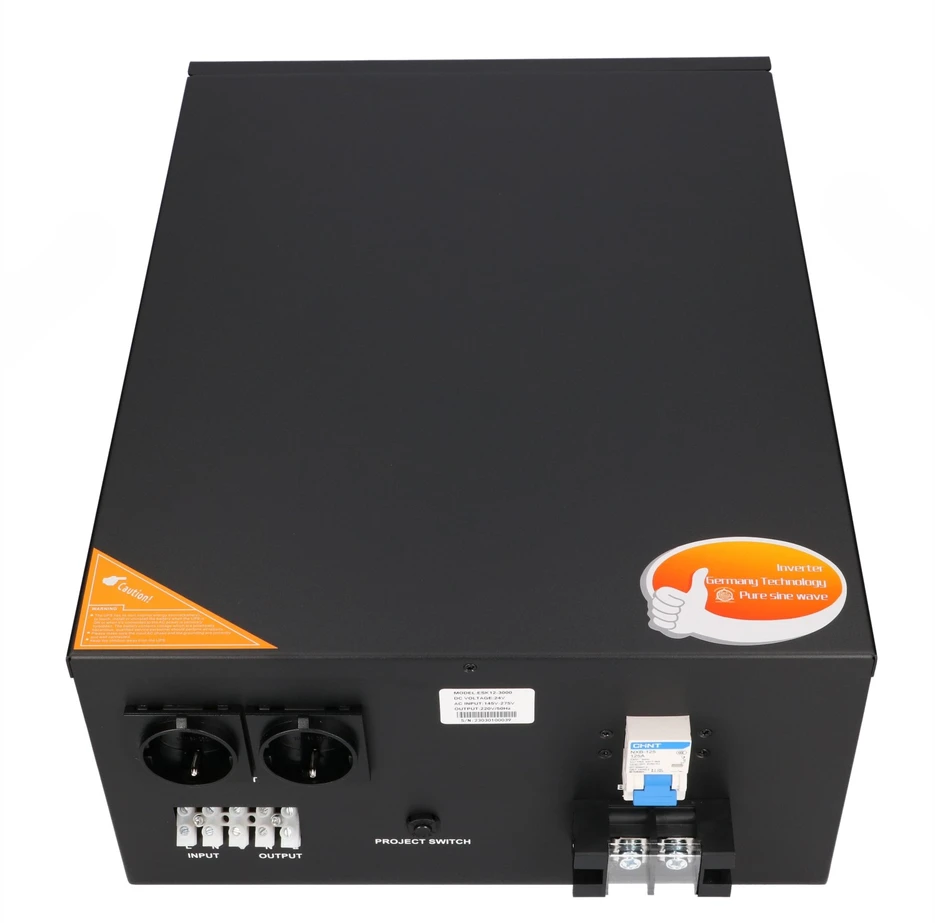 Extralink PIORUN EX.31155 maitinimo adapteris / inverteris Automatinis 2100 W Juoda