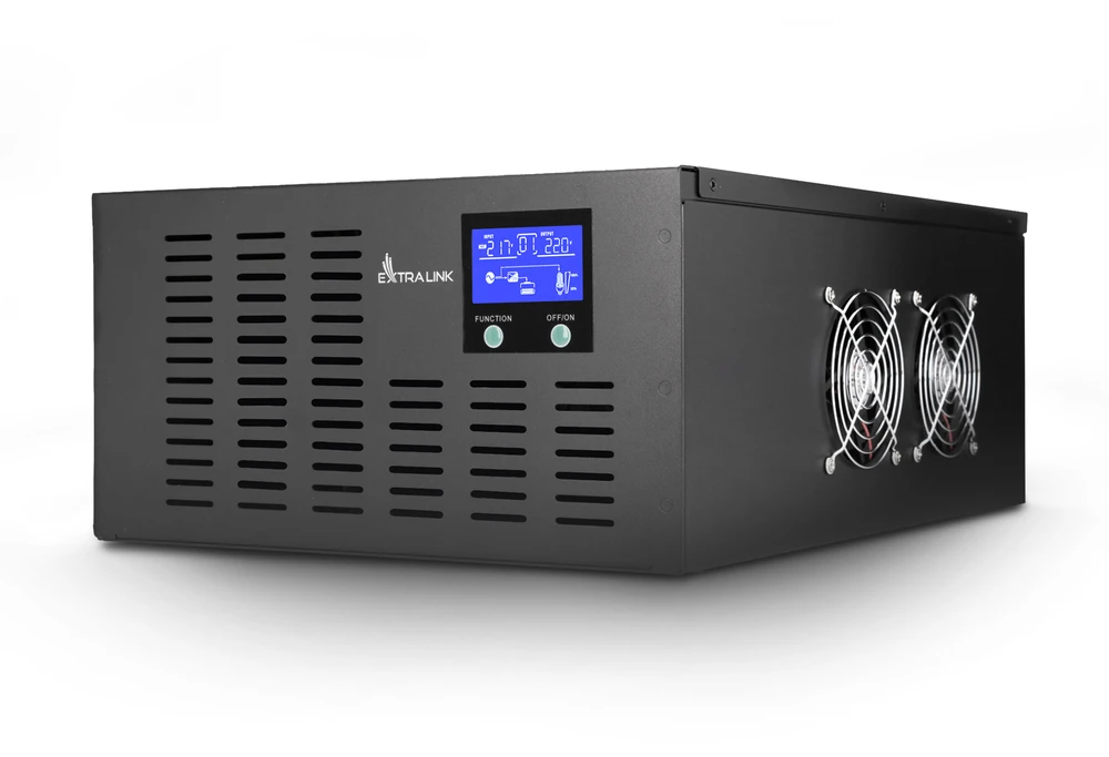 Extralink PIORUN EX.31155 maitinimo adapteris / inverteris Automatinis 2100 W Juoda