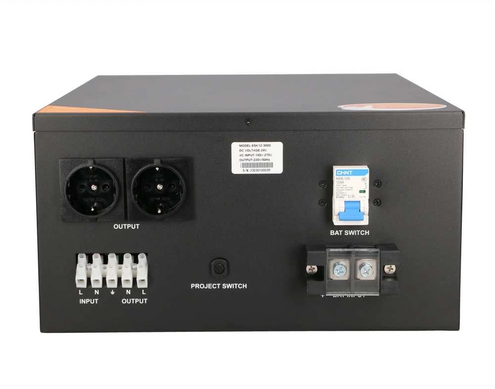 Extralink PIORUN EX.31155 maitinimo adapteris / inverteris Automatinis 2100 W Juoda
