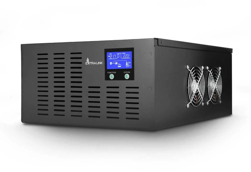 Extralink PIORUN EX.31155 maitinimo adapteris / inverteris Automatinis 2100 W Juoda