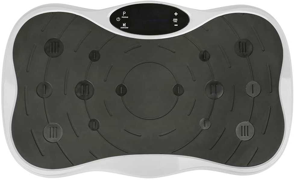 Extralink Moonwalk Spin Move Platofrma Wibracyjna do Ćwiczeń Fitness 200W auksinė