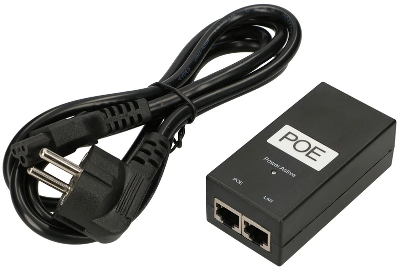 Extralink POE-24-12W | Galingas PoE komutatorius | 24 V, 0,5 A, 12 W, laidas su „Zestaway“