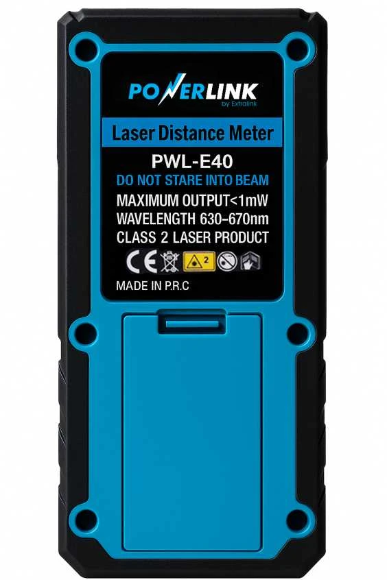 Powerlink by Extralink | Lazerinis atstumų matuoklis | 40m PWL-ES-40