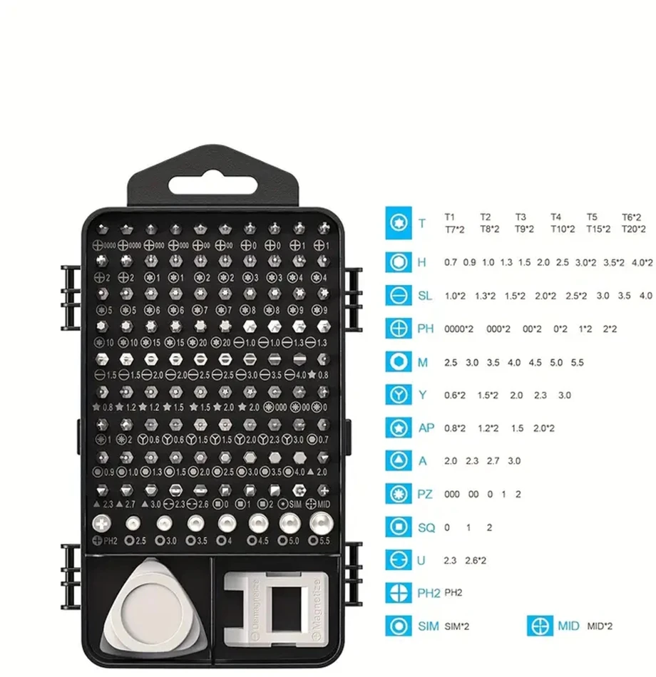 Extralink Precision Screwdriver Set, Torx Screwdrivers 115 in 1
