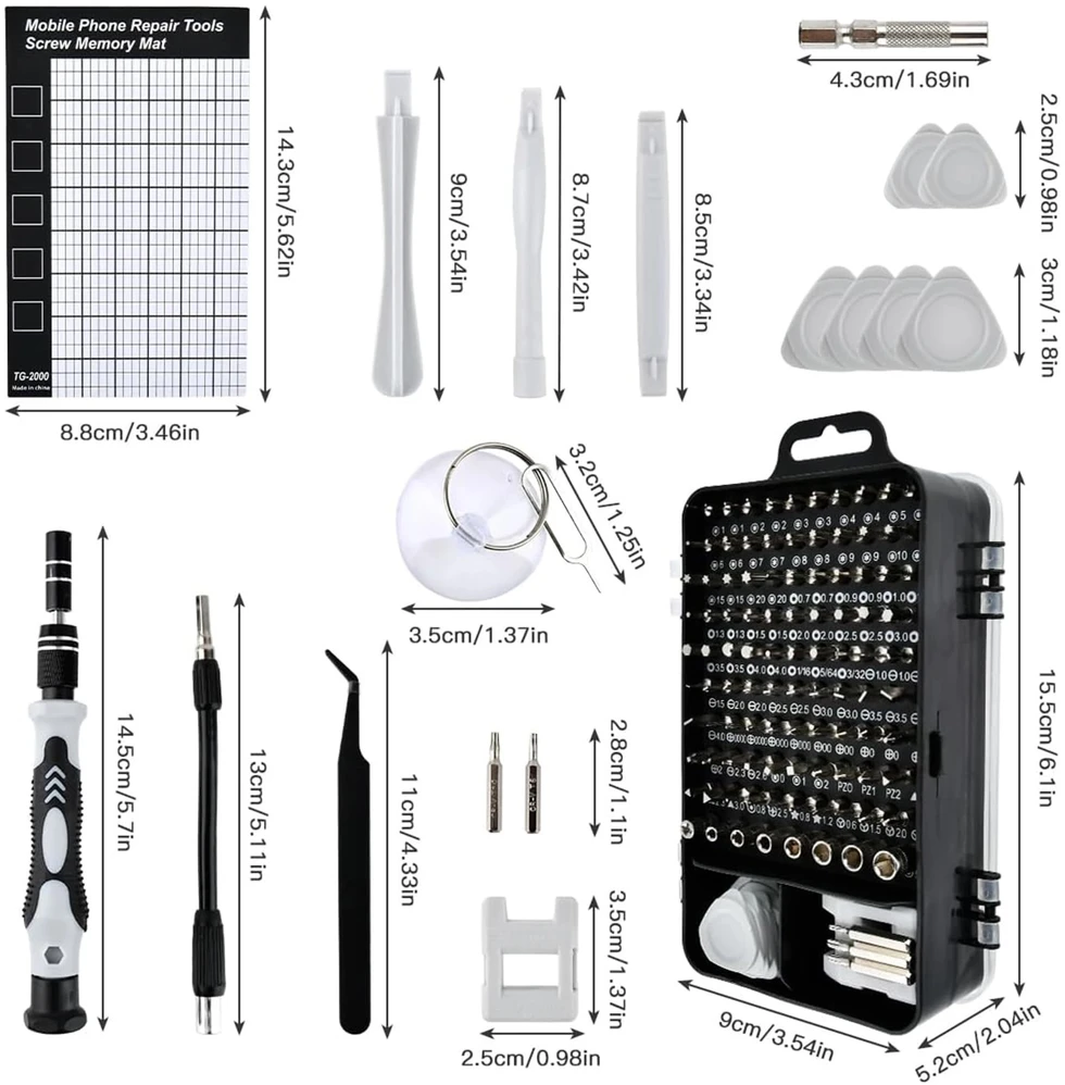 Extralink Precision Screwdriver Set, Torx Screwdrivers 120 in 1