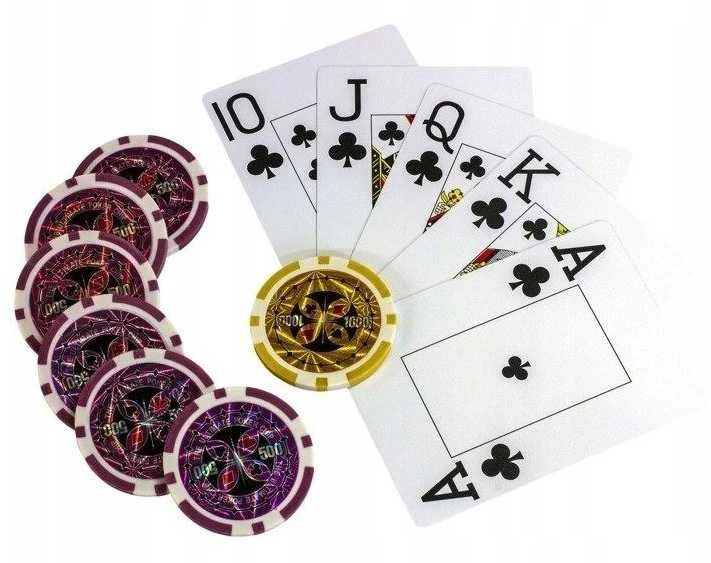 Extralink | Rinkinys do pokera Premium | 300 żetonów, 2 talie, kości, dėklas