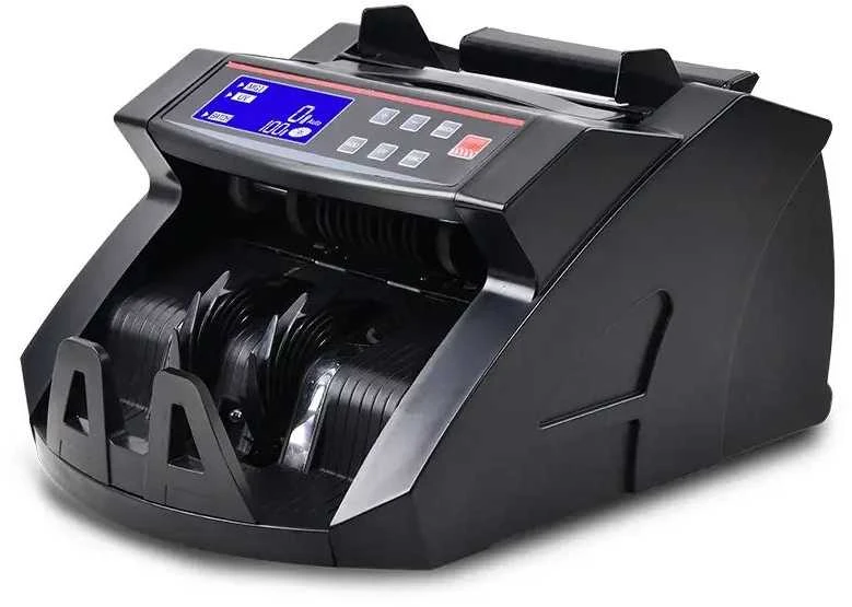 Extralink | Profesionalus banknotų skaičiuotuvas | pinigų skaičiuotuvas UV MGF juodas