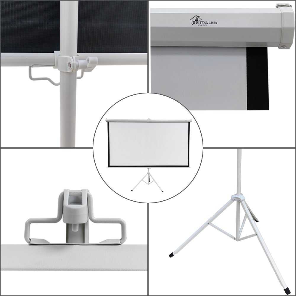 Extralink Projektoriaus ekranas 100"