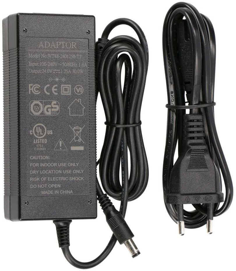 Extralink PS-24V30W maitinimo blokas su kabeliu