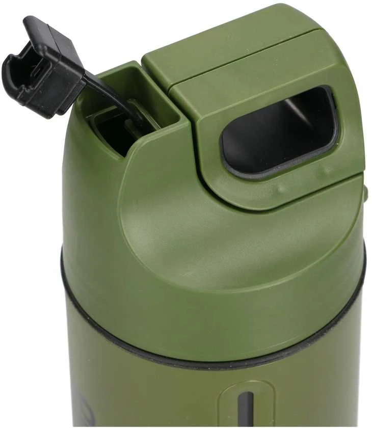 Gertuvė Extralink Purisoo+ Zielona | Buteliukas su Systemem Filtrującym | su Pompką, 400ml, filtras UF + ACF