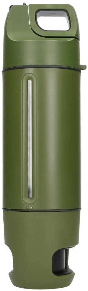 Gertuvė Extralink Purisoo+ Zielona | Buteliukas su Systemem Filtrującym | su Pompką, 400ml, filtras UF + ACF