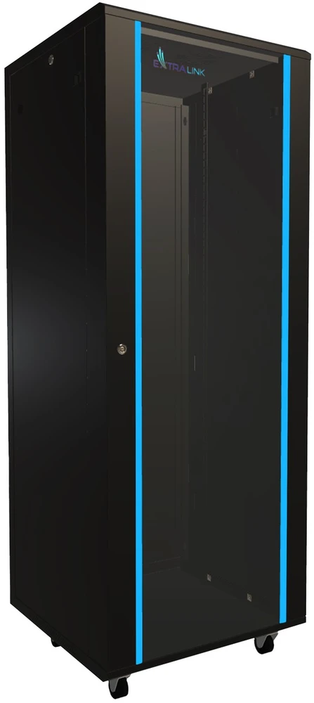 EXTRALINK 32U 600X600 stovima spintelė juodas