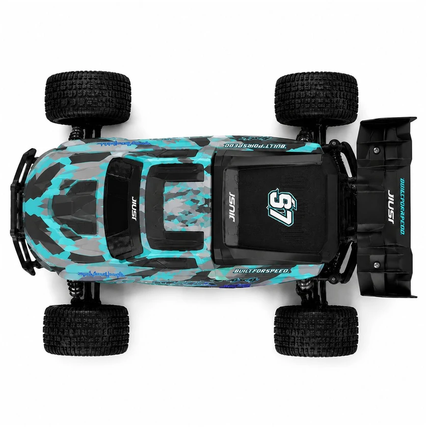EXTRALINK RC SC10 remote-controlled car 1/10 brushless 4WD extreme truck mėlynas