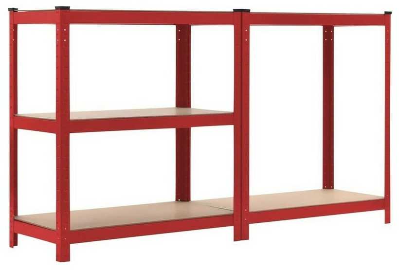 Extralink Lentyna magazynowy metalowy 180x90x40 raudona