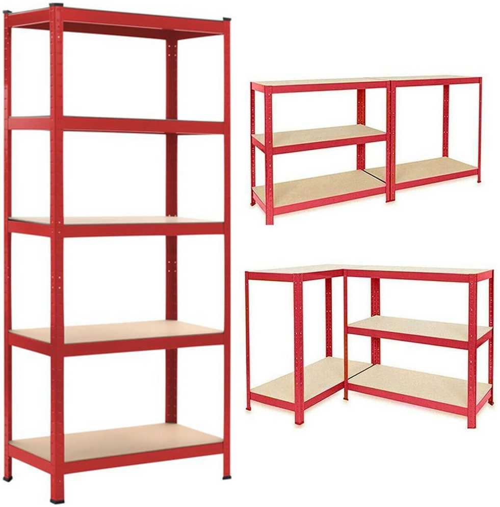 Extralink Lentyna magazynowy metalowy 180x90x40 raudona