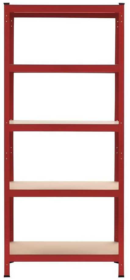 Extralink Lentyna magazynowy metalowy 180x90x40 raudona