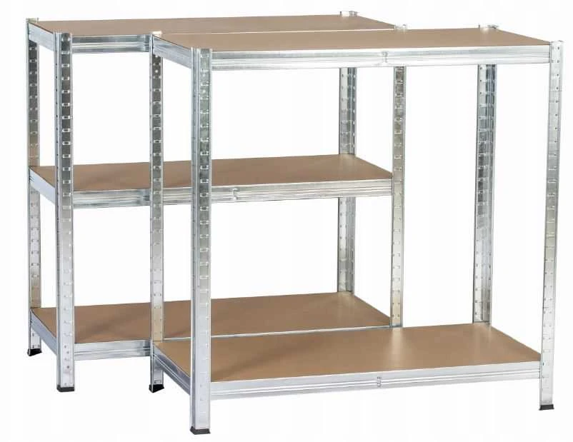 Extralink REGAŁ MAGAZYNOWY METALOWY Sidabrinis 205X120X45CM