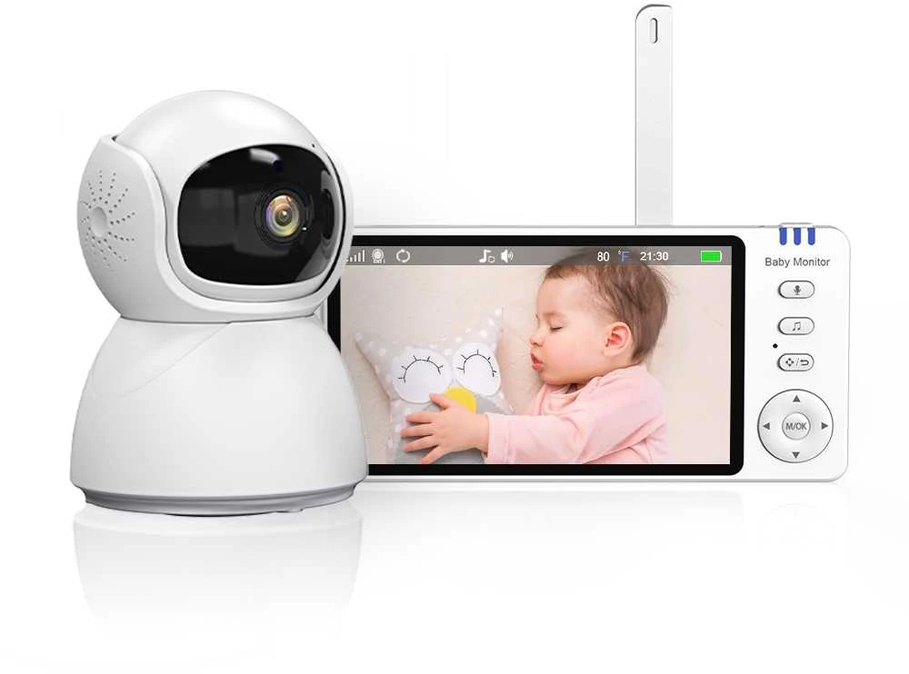 Bez Marki Extralink Reya | Mobili auklė | MO570 su monitorem 5' VOX 2,4 GHz