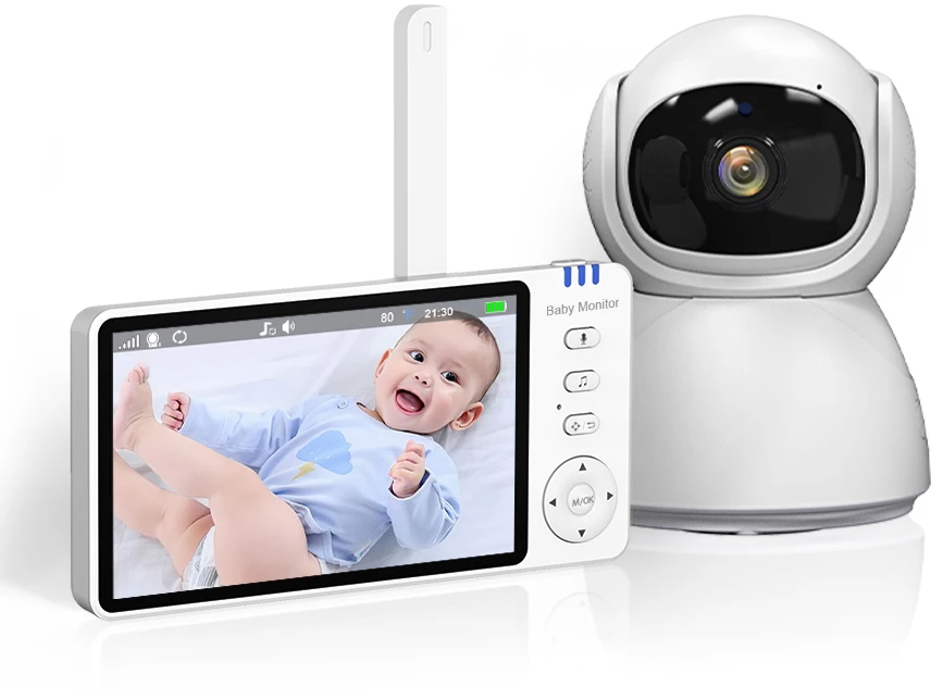 Bez Marki Extralink Reya | Mobili auklė | MO570 su monitorem 5' VOX 2,4 GHz