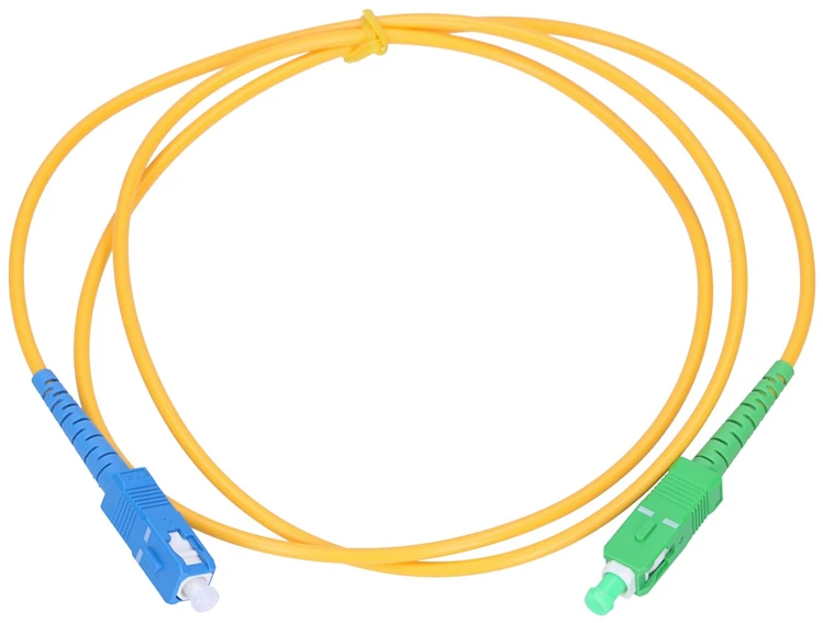 Extralink Patchcord SC / APC-SC / UPC Vienmode Simplex kabelis