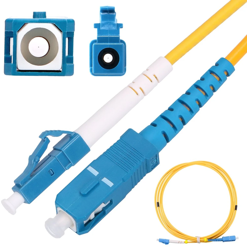 Extralink „Connlink“ šviesolaidinis jungiamasis laidas SM SC/UPC-LC/UPC SIMPLEX 1m