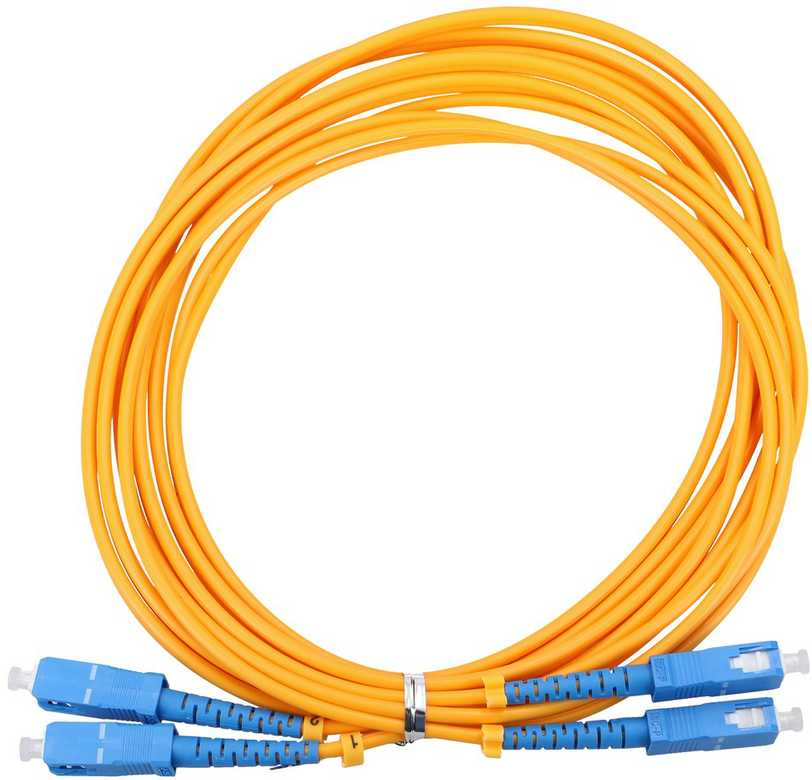 Extralink OPTIX Šviesolaidinis jungiamasis laidas SM SC/UPC-SC/UPC DUPLEX 1m