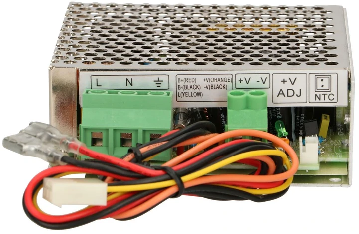 EXTRALINK SCP-35-24 maitinimo šaltinis su akumuliatoriaus įkrovikliu 27.6V 35W 24V