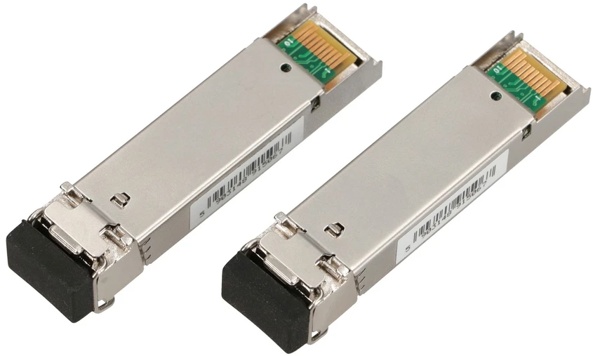 Šakotuvas EXTRALINK SFP 1.25G WDM 1310/1550nm SM 20km LC DOM pora, skirta HP/Aruba