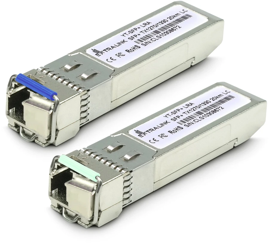 Šakotuvas Extralink EX.6211 tinklo siųstuvų-imtuvų modulis Optinis pluoštas 10000 Mbit/ai SFP+