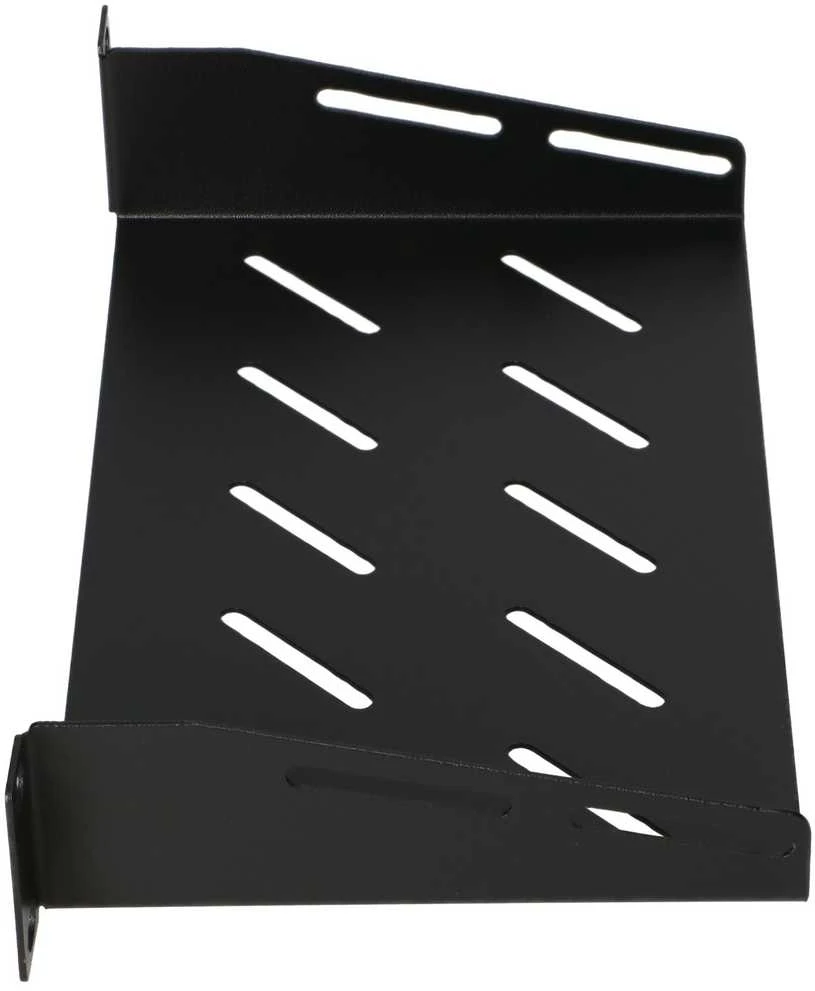 Extralink Lentyna 1U | Lentyna 10" stovo spintelėms | juoda